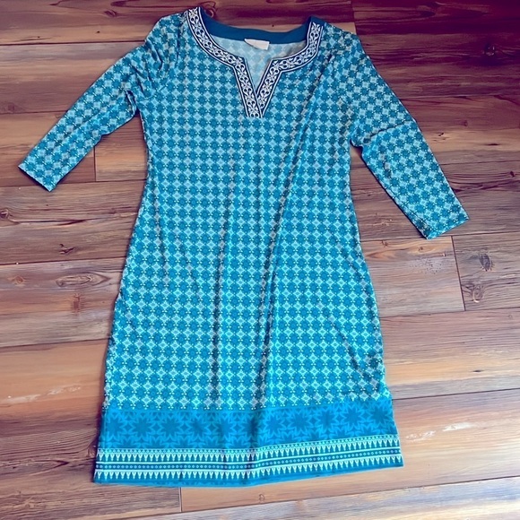 Magnolia Grace 3/4 sleeve shift dress size m - Picture 3 of 6